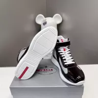 $122.00 USD Prada High Top Shoes For Men #1285557