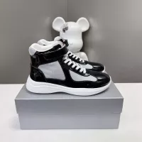 $122.00 USD Prada High Top Shoes For Men #1285559