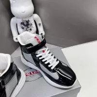 $122.00 USD Prada High Top Shoes For Men #1285559