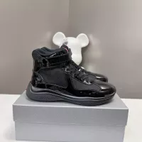 $122.00 USD Prada High Top Shoes For Men #1285561