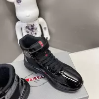 $122.00 USD Prada High Top Shoes For Men #1285561