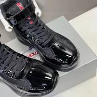$122.00 USD Prada High Top Shoes For Men #1285561
