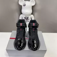 $122.00 USD Prada High Top Shoes For Women #1285562