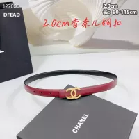 $56.00 USD Chanel AAA Quality Belts For Women #1286157