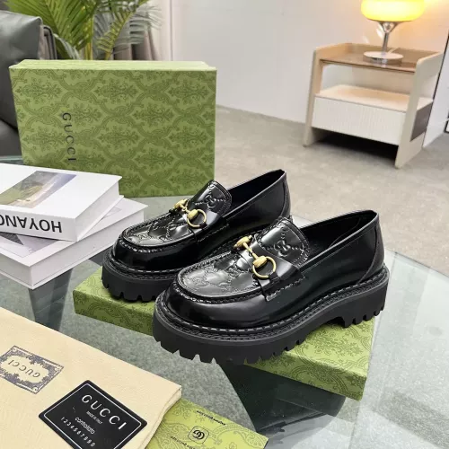 Gucci Oxfords Shoes For Women #1286241 $98.00 USD, Wholesale Replica Gucci Oxfords Shoes
