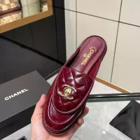 $92.00 USD Chanel Slippers For Women #1286219
