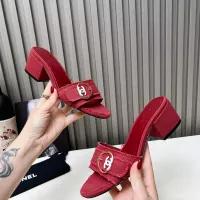 $100.00 USD Chanel Slippers For Women #1286226