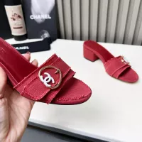$100.00 USD Chanel Slippers For Women #1286226