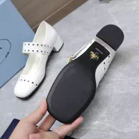 $115.00 USD Prada High-heeled Shoes For Women #1286254