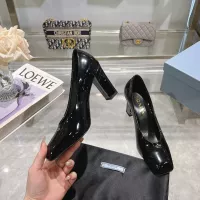 $100.00 USD Prada High-heeled Shoes For Women #1286260