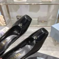 $100.00 USD Prada High-heeled Shoes For Women #1286260
