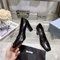 $100.00 USD Prada High-heeled Shoes For Women #1286261