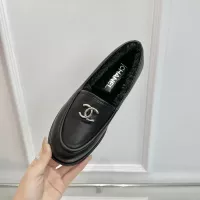 $102.00 USD Chanel Leather Shoes For Women #1286269
