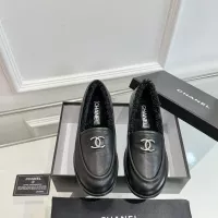 $102.00 USD Chanel Leather Shoes For Women #1286269