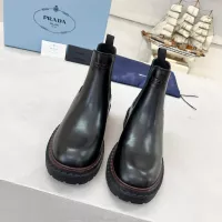$125.00 USD Prada Boots For Women #1286277