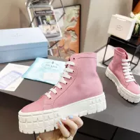 $82.00 USD Prada High Top Shoes For Women #1289260
