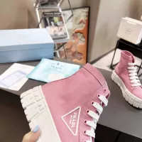 $82.00 USD Prada High Top Shoes For Women #1289260