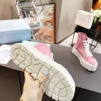 $82.00 USD Prada High Top Shoes For Women #1289260