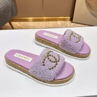 $85.00 USD Chanel Slippers For Women #1289323