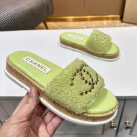 $85.00 USD Chanel Slippers For Women #1289324