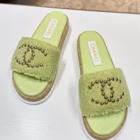 $85.00 USD Chanel Slippers For Women #1289324