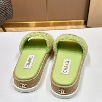 $85.00 USD Chanel Slippers For Women #1289324