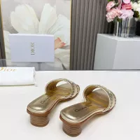 $85.00 USD Christian Dior Slippers For Women #1289409