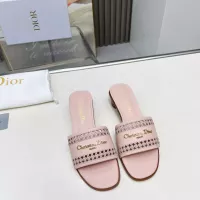 $85.00 USD Christian Dior Slippers For Women #1289412