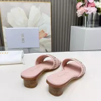 $85.00 USD Christian Dior Slippers For Women #1289412
