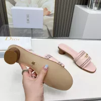 $85.00 USD Christian Dior Slippers For Women #1289412