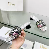 $85.00 USD Christian Dior Slippers For Women #1289528