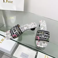 $85.00 USD Christian Dior Slippers For Women #1289528