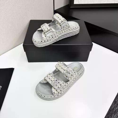Replica Chanel Slippers For Women #1292258 $105.00 USD for Wholesale