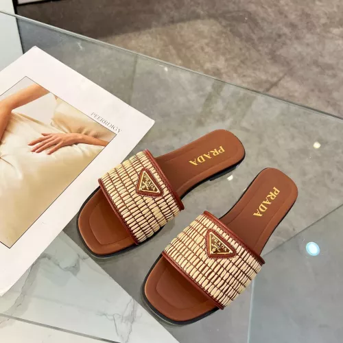 Replica Prada Slippers For Women #1292440 $92.00 USD for Wholesale