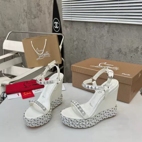 Replica Christian Louboutin Sandal For Women #1292498 $98.00 USD for Wholesale