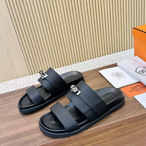 Hermes Slippers For Men #1292636 $82.00 USD, Wholesale Replica Hermes Slippers