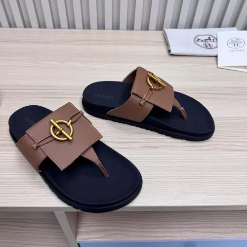 Hermes Slippers For Men #1293058 $98.00 USD, Wholesale Replica Hermes Slippers