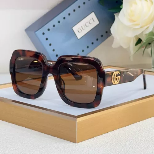 Gucci AAA Quality Sunglasses #1295051 $60.00 USD, Wholesale Replica Gucci AAA Quality Sunglasses