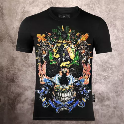Philipp Plein PP T-Shirts Short Sleeved For Men #1295921 $32.00 USD, Wholesale Replica Philipp Plein PP T-Shirts