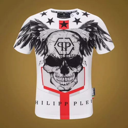Philipp Plein PP T-Shirts Short Sleeved For Men #1295931 $27.00 USD, Wholesale Replica Philipp Plein PP T-Shirts