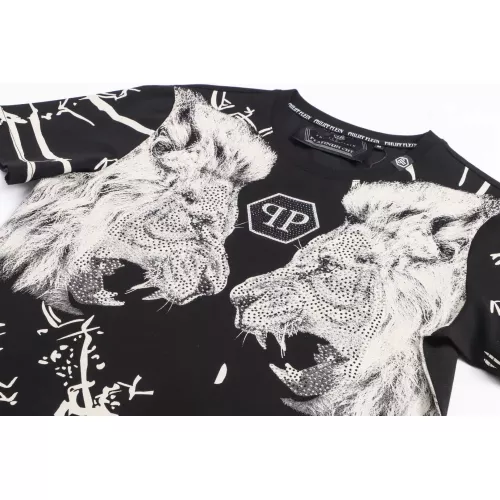 Replica Philipp Plein PP T-Shirts Short Sleeved For Men #1295942 $27.00 USD for Wholesale