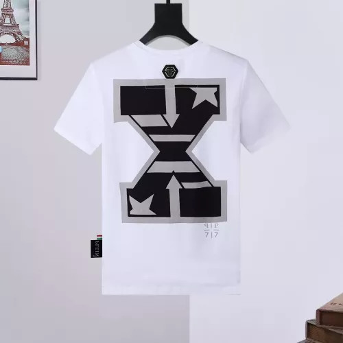 Replica Philipp Plein PP T-Shirts Short Sleeved For Men #1295972 $27.00 USD for Wholesale