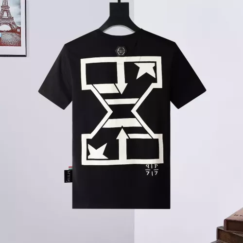 Replica Philipp Plein PP T-Shirts Short Sleeved For Men #1295973 $27.00 USD for Wholesale