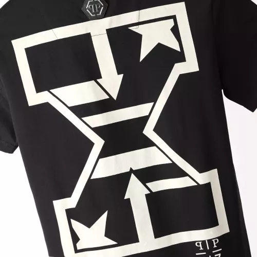 Replica Philipp Plein PP T-Shirts Short Sleeved For Men #1295973 $27.00 USD for Wholesale