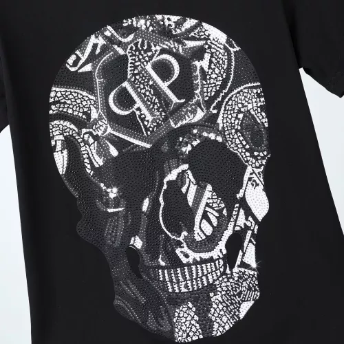 Replica Philipp Plein PP T-Shirts Short Sleeved For Men #1295985 $27.00 USD for Wholesale