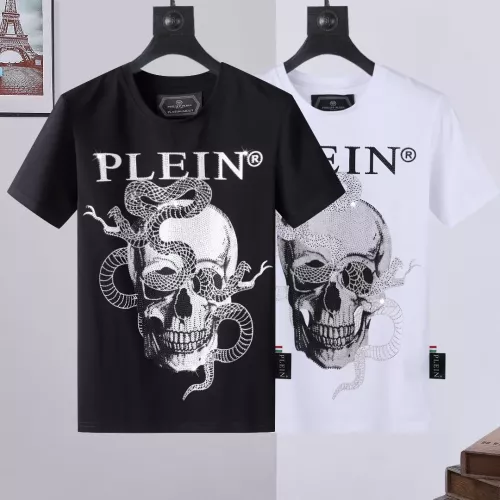 Replica Philipp Plein PP T-Shirts Short Sleeved For Men #1295986 $27.00 USD for Wholesale