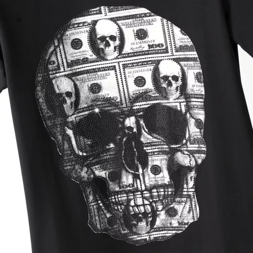 Replica Philipp Plein PP T-Shirts Short Sleeved For Men #1296025 $27.00 USD for Wholesale