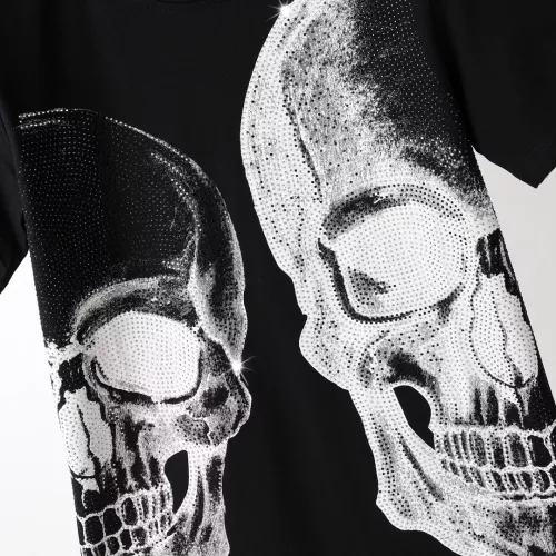 Replica Philipp Plein PP T-Shirts Short Sleeved For Men #1296030 $27.00 USD for Wholesale