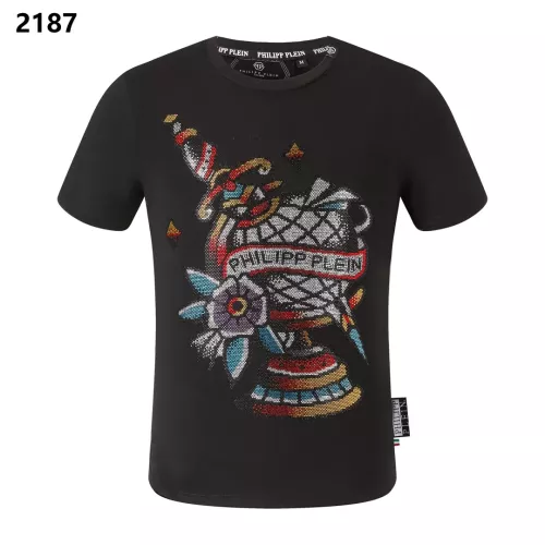 Philipp Plein PP T-Shirts Short Sleeved For Men #1296050 $27.00 USD, Wholesale Replica Philipp Plein PP T-Shirts