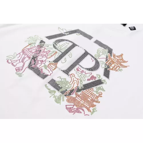 Replica Philipp Plein PP T-Shirts Short Sleeved For Men #1296073 $27.00 USD for Wholesale